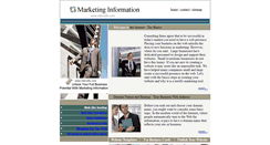 Desktop Screenshot of mkt-info.com